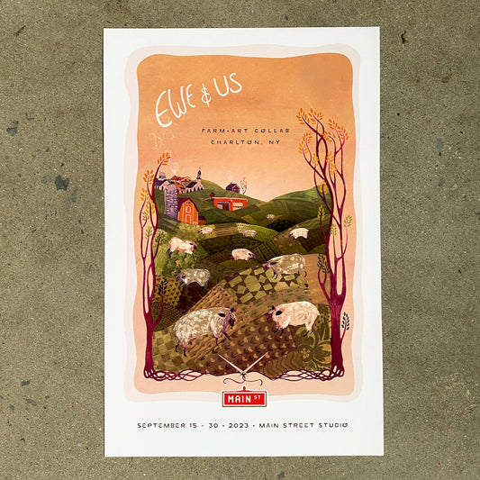 Ewe & Us 11x17 Art Print - Limited Edition of 100